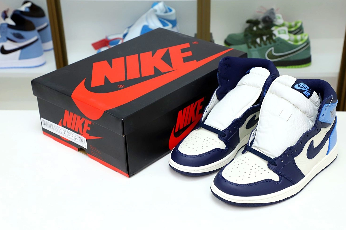 RETRO JORDAN AIR 'OBSIDIAN' HIGH OG 1 1007